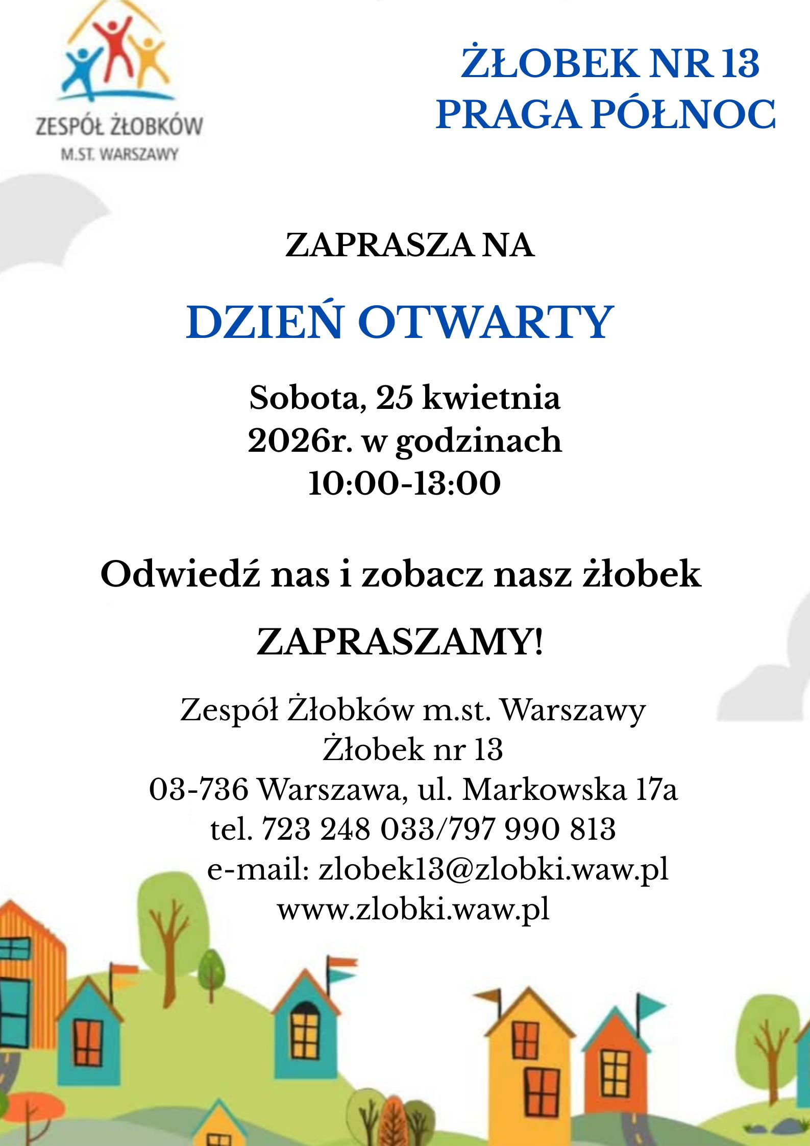 plakat dzień otwarty